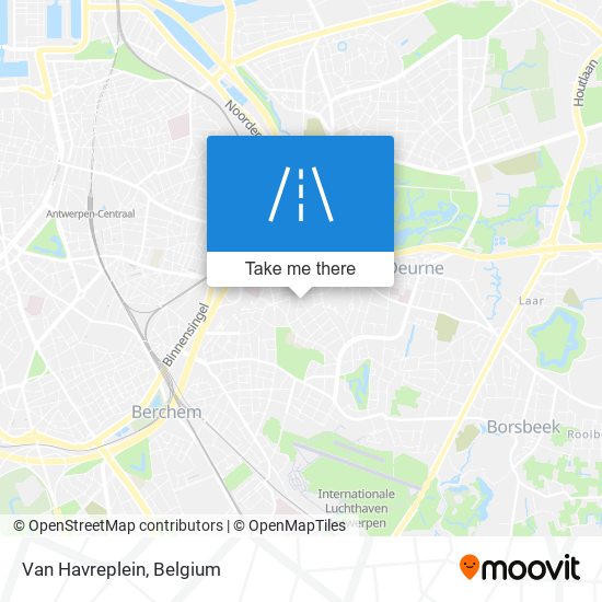 Van Havreplein map