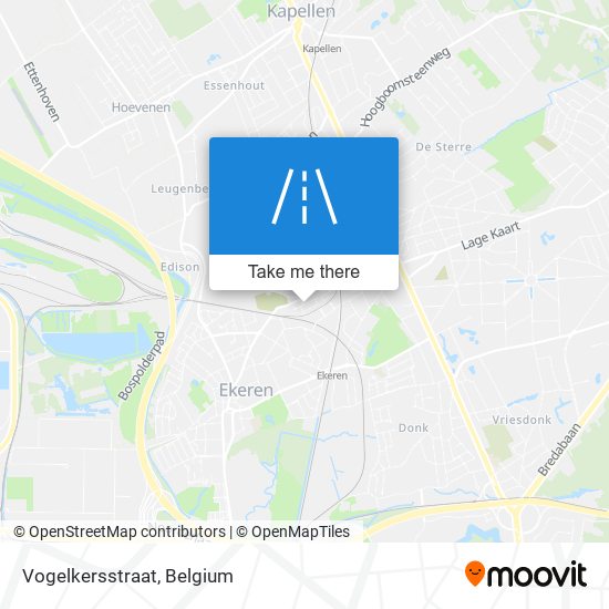 Vogelkersstraat map