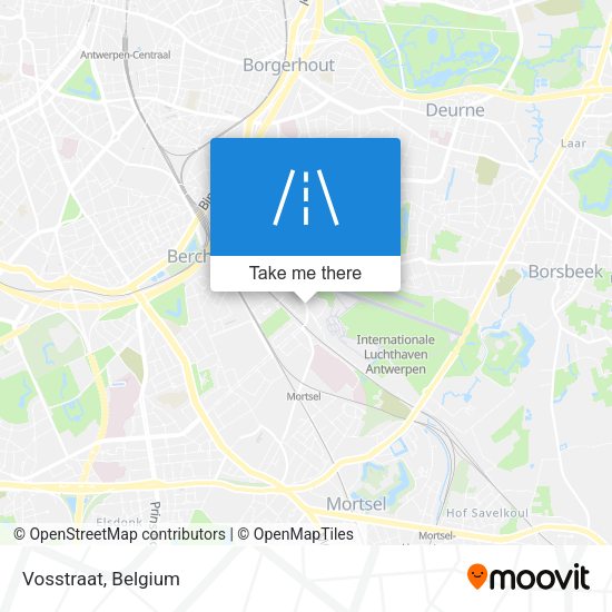 Vosstraat map