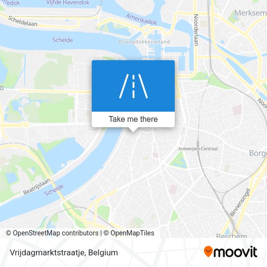 Vrijdagmarktstraatje plan