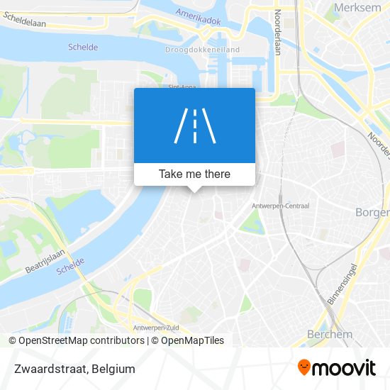 Zwaardstraat map