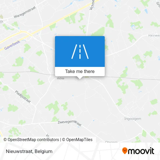 Nieuwstraat map