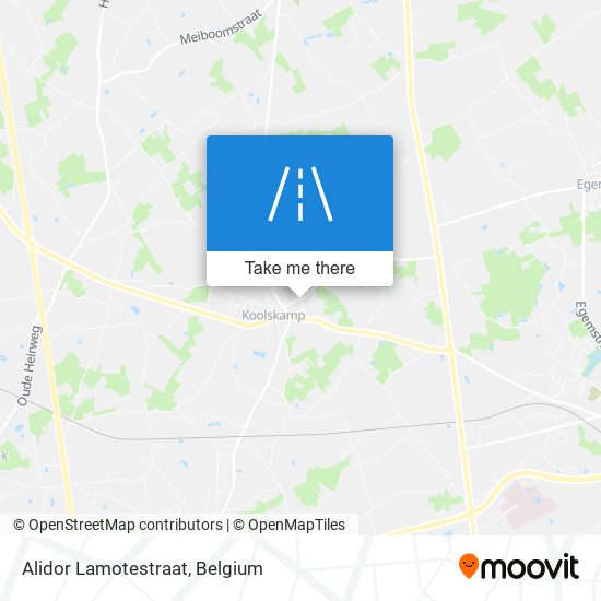 Alidor Lamotestraat map