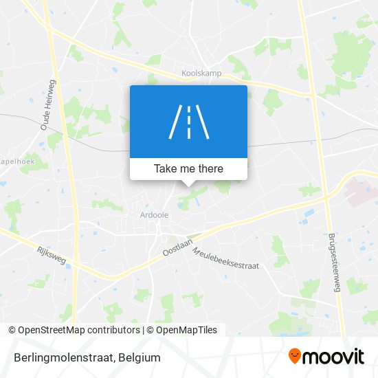 Berlingmolenstraat map