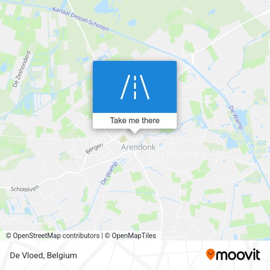 De Vloed map