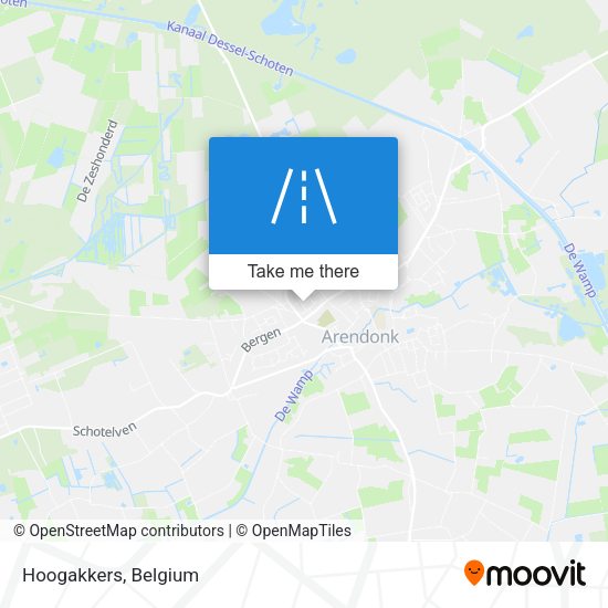 Hoogakkers map