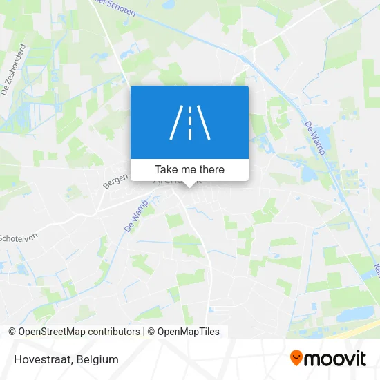 Hovestraat map