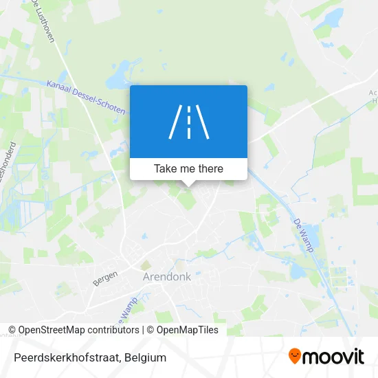 Peerdskerkhofstraat map