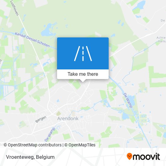 Vroenteweg plan