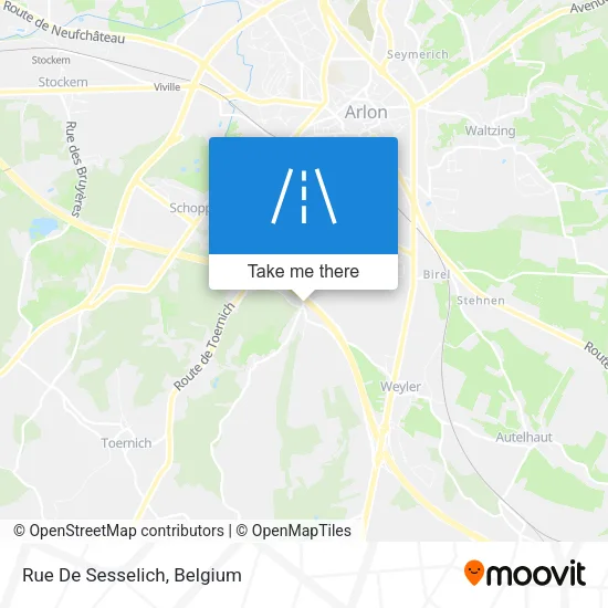 Rue De Sesselich map
