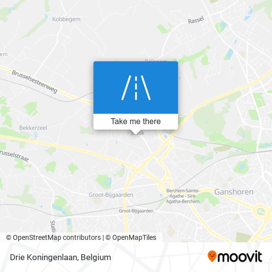 Drie Koningenlaan map