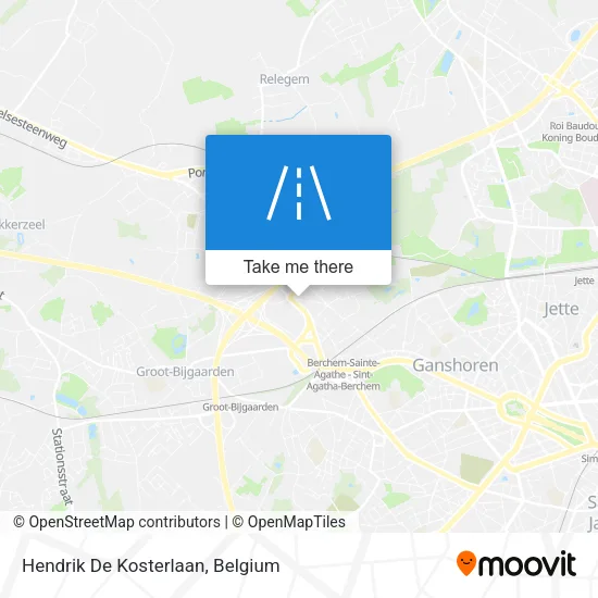 Hendrik De Kosterlaan map