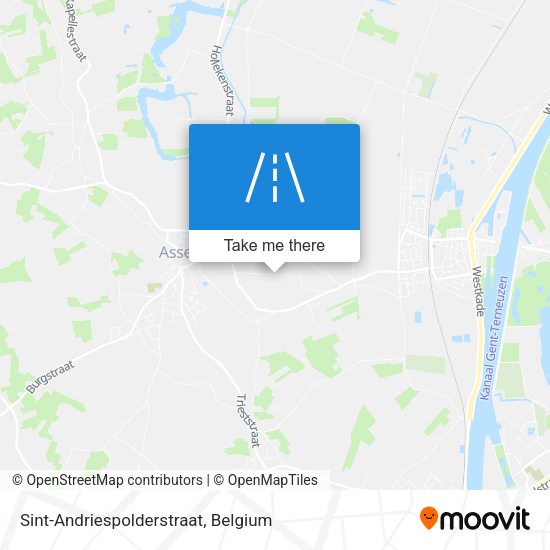 Sint-Andriespolderstraat map