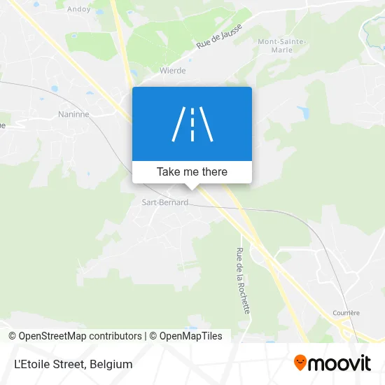 L'Etoile Street map