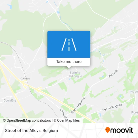 Street of the Alleys map