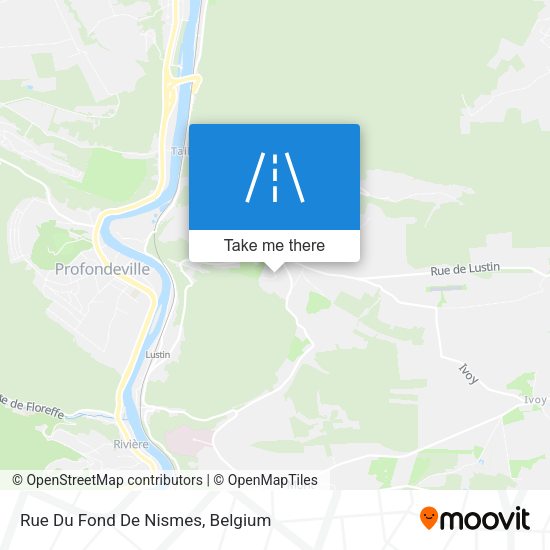 Rue Du Fond De Nismes plan
