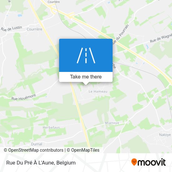 Rue Du Pré À L'Aune map