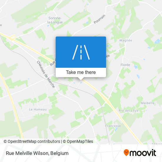 Rue Melville Wilson map