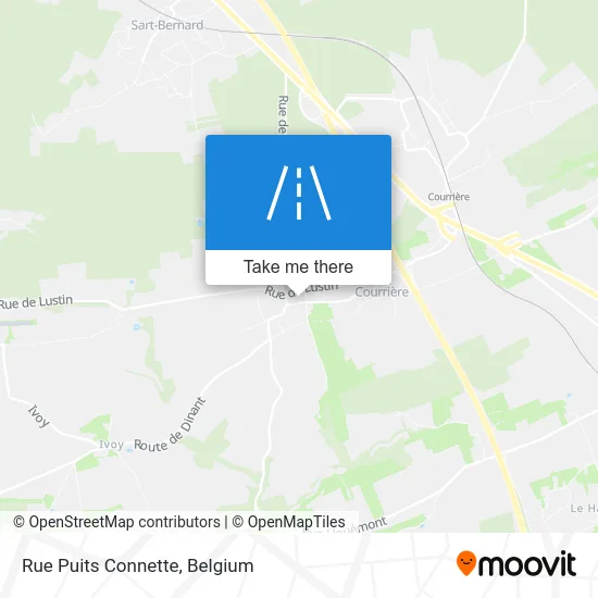 Puits Connette Street map