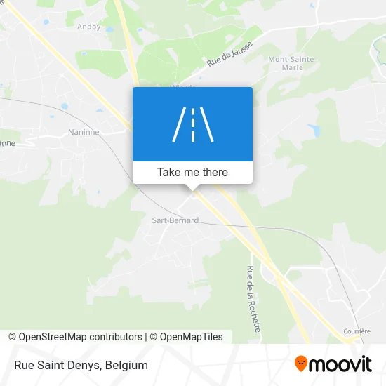 Saint Denys Street map