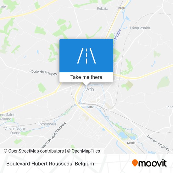 Boulevard Hubert Rousseau map