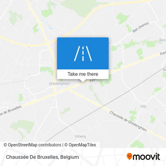 Chaussée De Bruxelles map