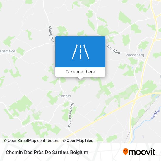Chemin Des Près De Sartiau map