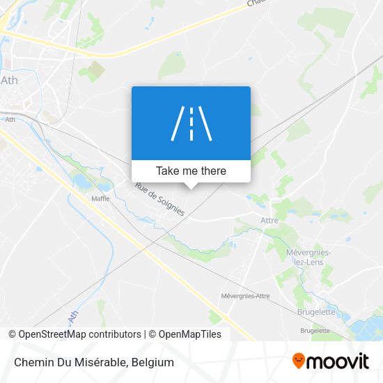 Chemin Du Misérable map