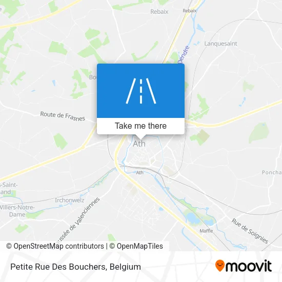 Petite Rue Des Bouchers map