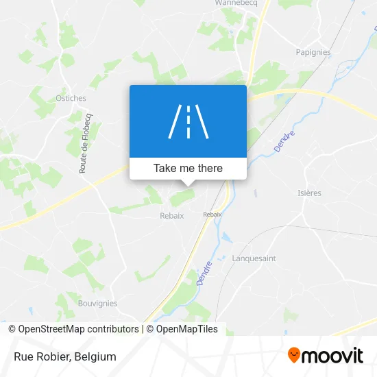 Rue Robier map