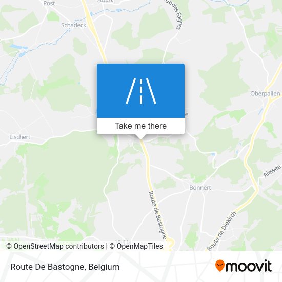 Route De Bastogne plan