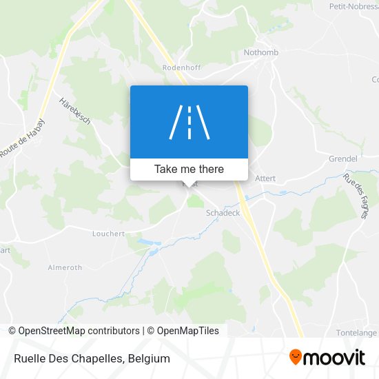 Ruelle Des Chapelles plan