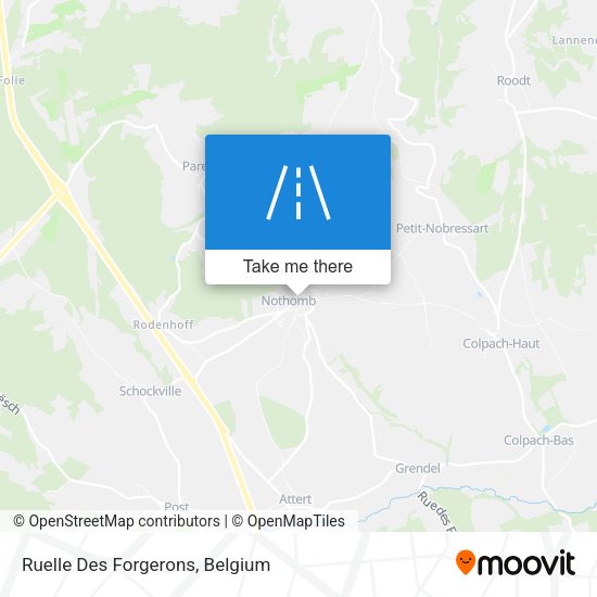 Ruelle Des Forgerons plan