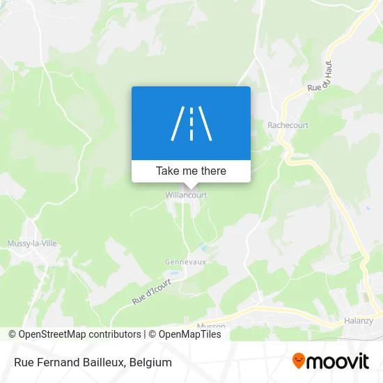 Fernand Bailleux Street map