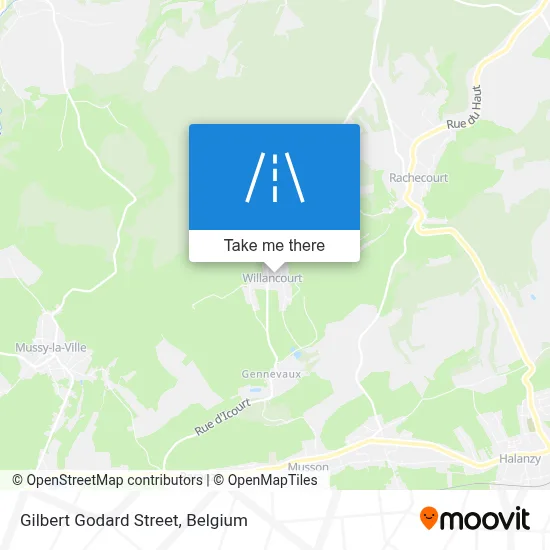 Gilbert Godard Street map