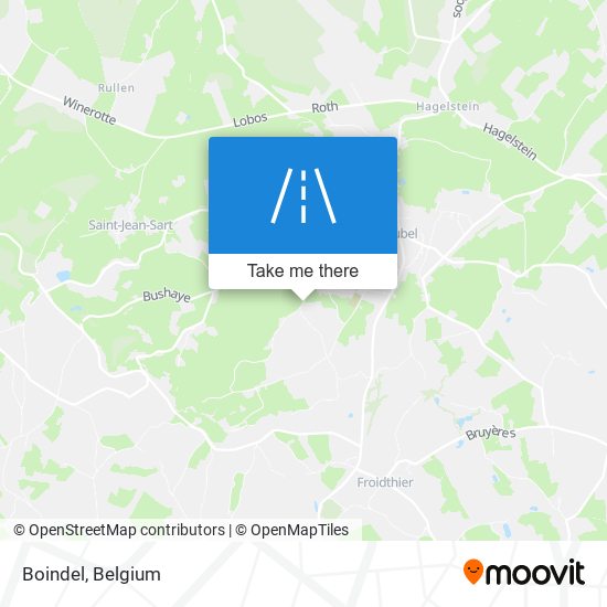 Boindel map