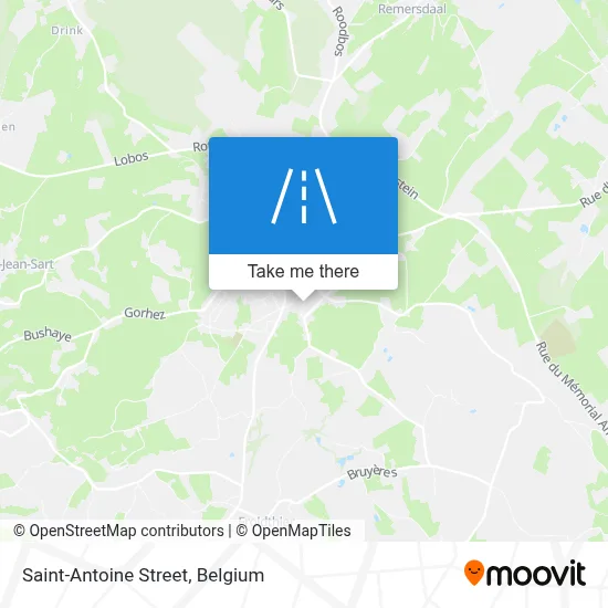 Saint-Antoine Street map