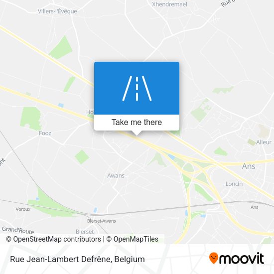 Rue Jean-Lambert Defrêne map