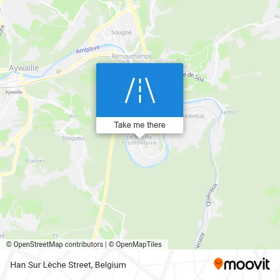 Han Sur Lèche Street map