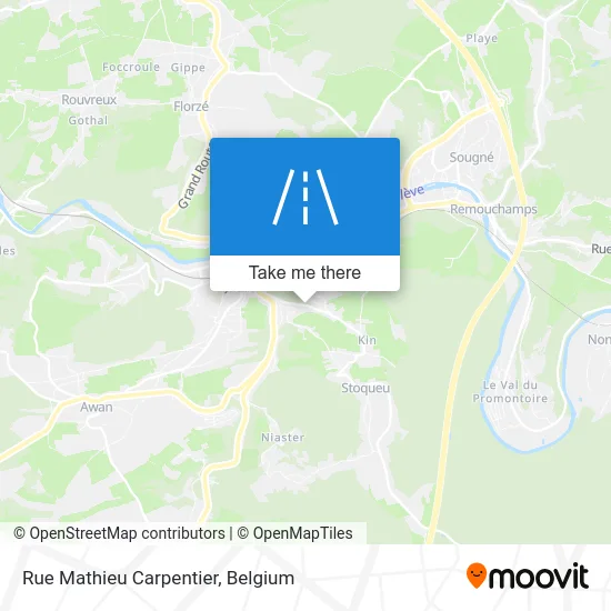 Rue Mathieu Carpenter map