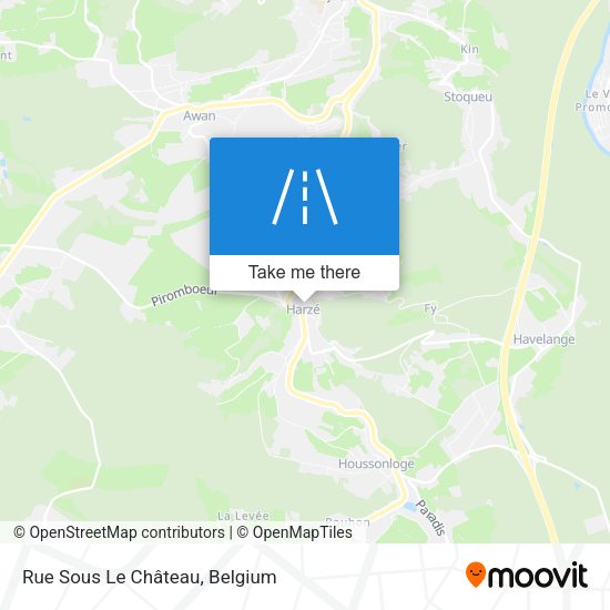 Rue Sous Le Château map
