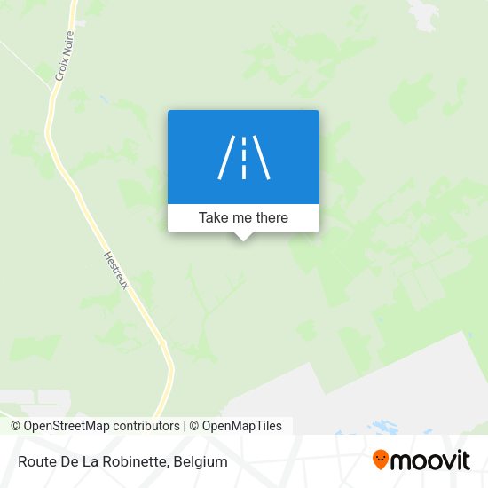 Route De La Robinette plan
