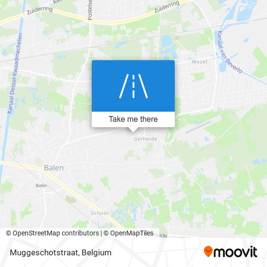 Muggeschotstraat plan