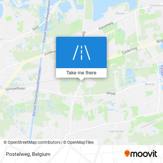 Postelweg map