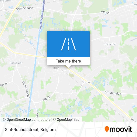 Sint-Rochusstraat plan