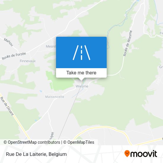 Rue De La Laiterie plan