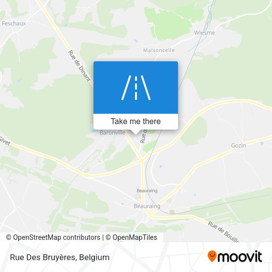Rue Des Bruyères map