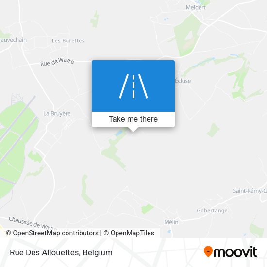 Rue Des Allouettes plan