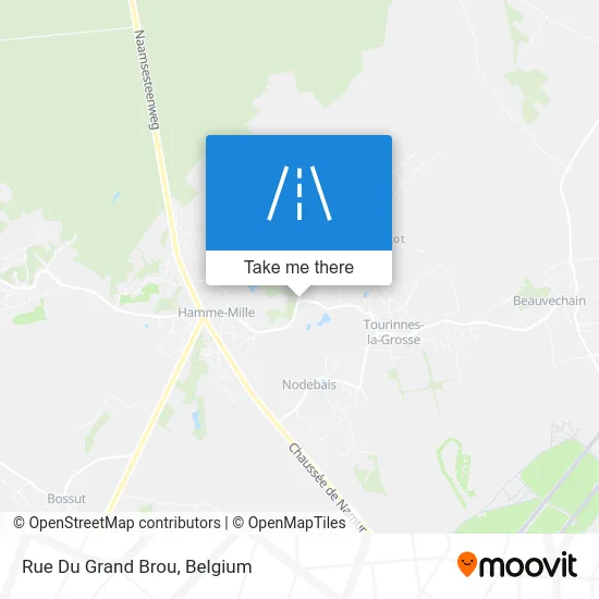 Grand Brou Street map