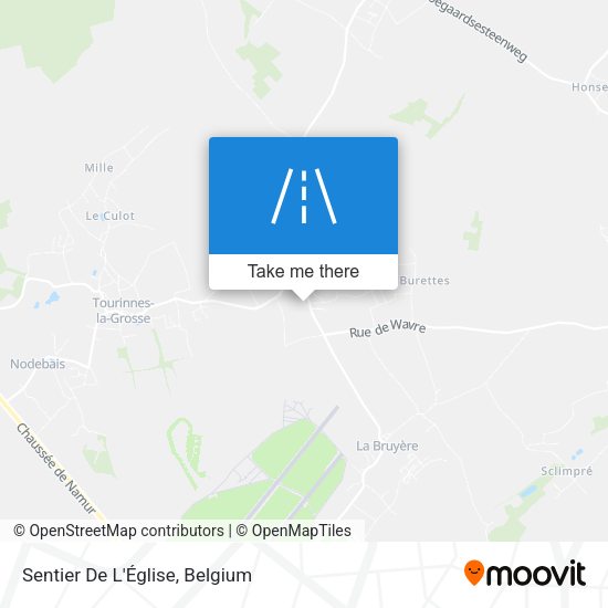 Sentier De L'Église plan